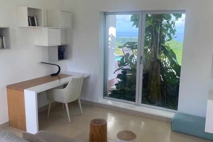 015 chambre bureau vente villa mer azul las terrenas